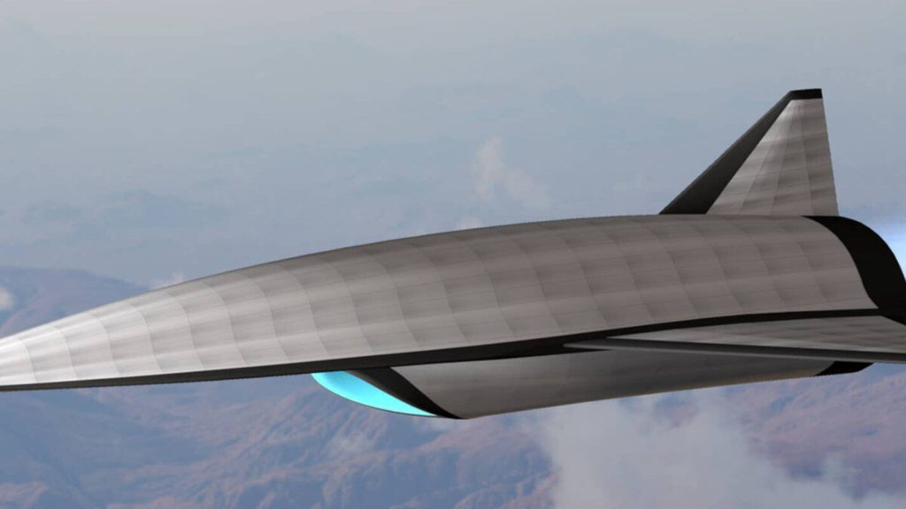 un drone hypersonique moderne baptisé Mayhem