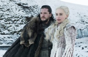 Image de Jon Snow & Daenerys dans la saison 8 de Game Of Thrones