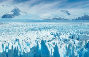 Paysages Perito Moreno vue sur la glace