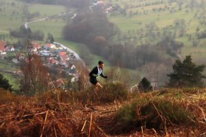 photo d'un coureur sur le circuit des 29 km