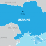 carte géographique - Ukraine ou les armes ont été construite