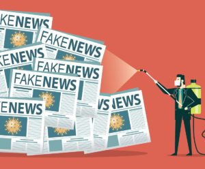 illustration fake news