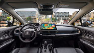 Image d'une vue intérieur de la meilleure voiture de chez Toyota du 21ème siècle