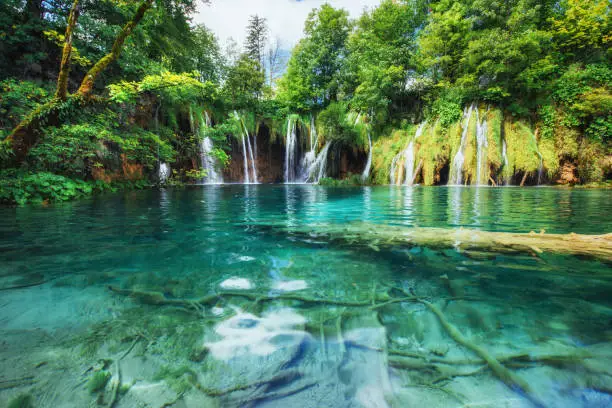 Paysages du parc de plitvice