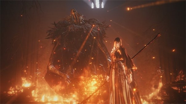 Image de Soeur Friede dans sa deuxième phase avec Père Ariandel